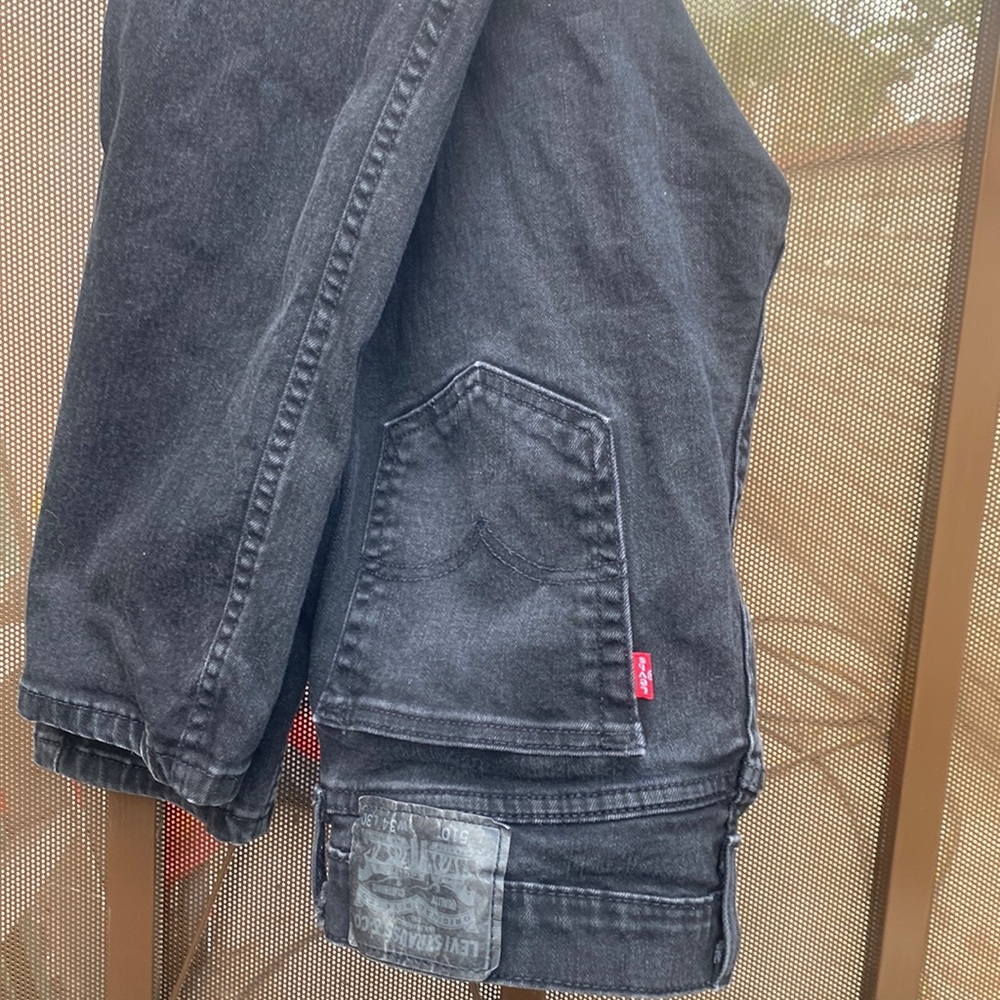 Levi’s 510 slim fit black 34x30